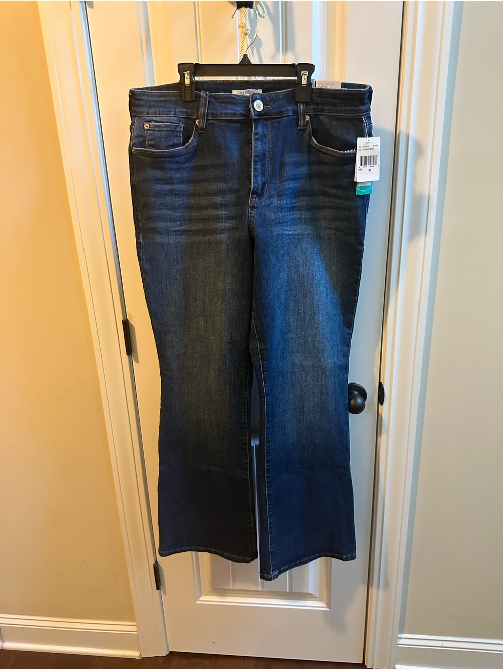 STS Blue Dark Wash Flare Jeans